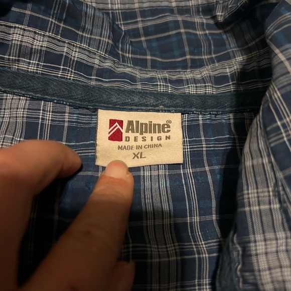 Alpine design mens button up - Picture 2 of 2